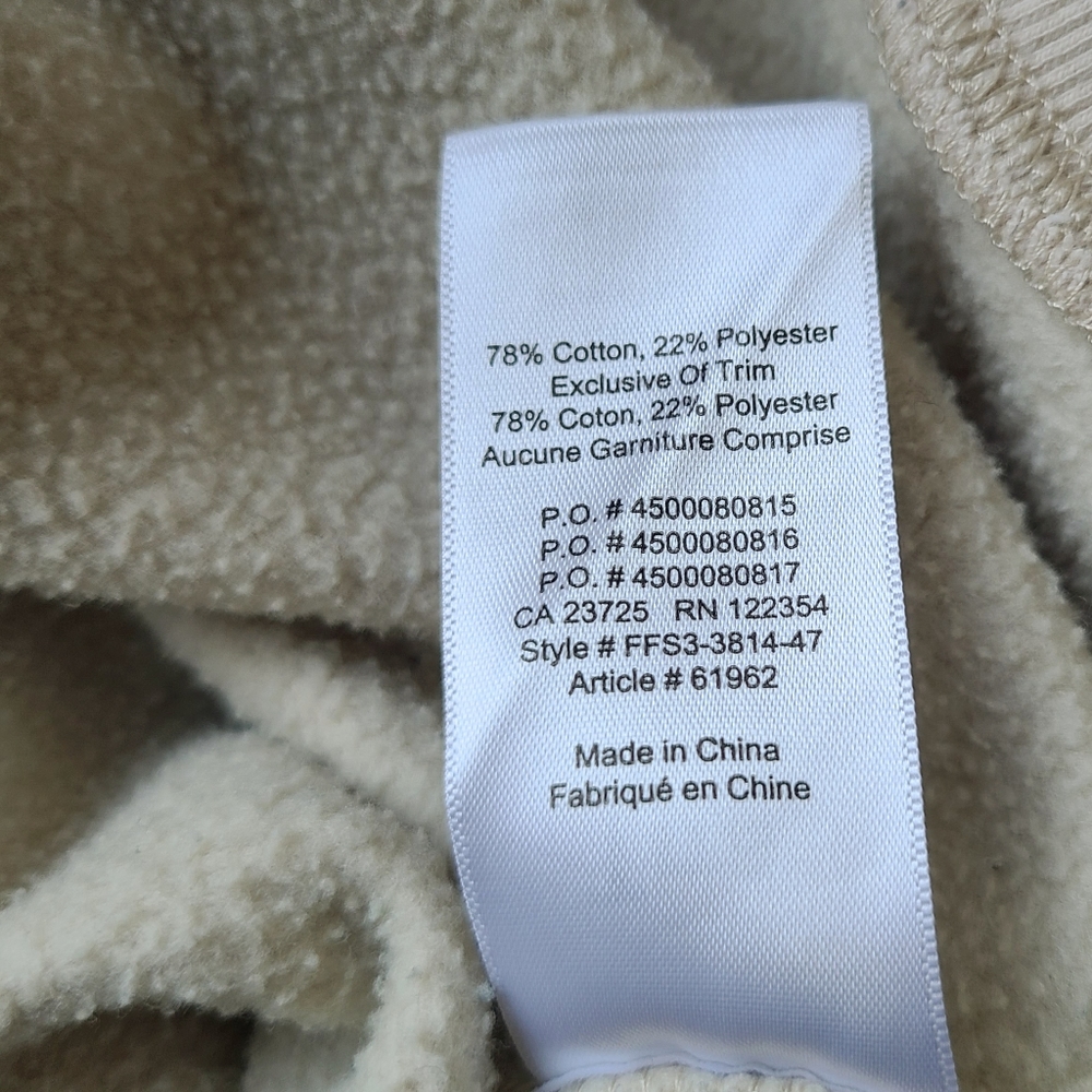 Aritzia Tna Cozy Fleece Perfect Crew Sweatshirt Women's Size XS - Picture 10 of 10